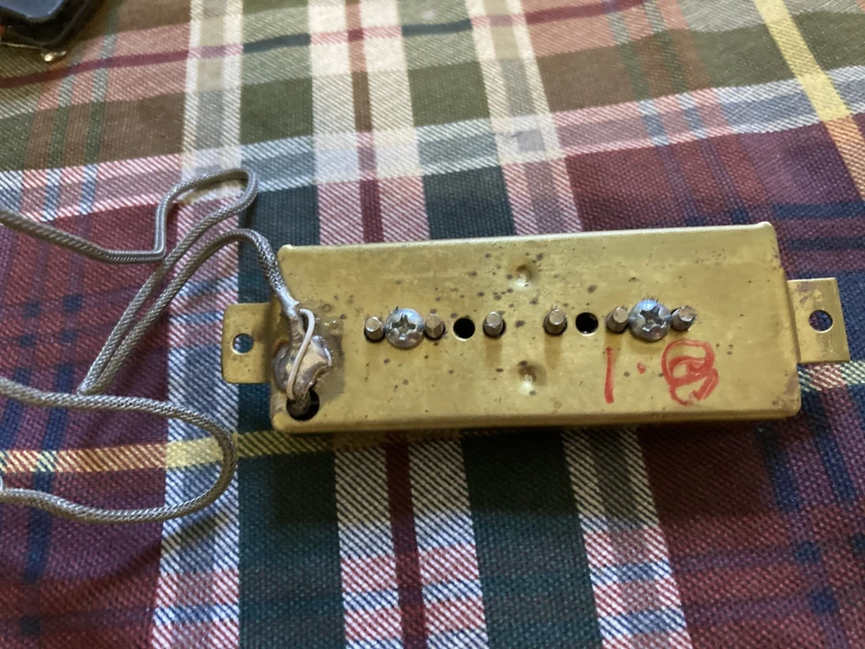 Pastilla de guitarra Gibson P90 Soapbar, P-90, sin cubierta, Les Paul, SG Jr. Foto 3 de 3