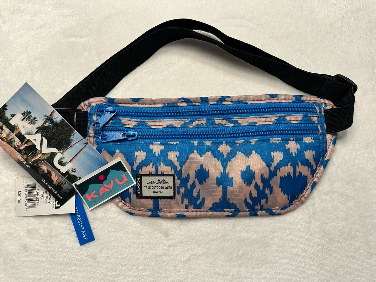バッグ Kavu Hideaway Waist Pack Money Belt Bag H20 Resistant NWT | eBay