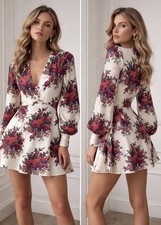 $620 NWT Alexander McQueen Silk Parchment Dress