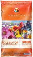Wildflower Pollinator Mix— 6 lb—3-in-1 Mix with Premium Wildflower Seed, Plan... 6.92 per gallon