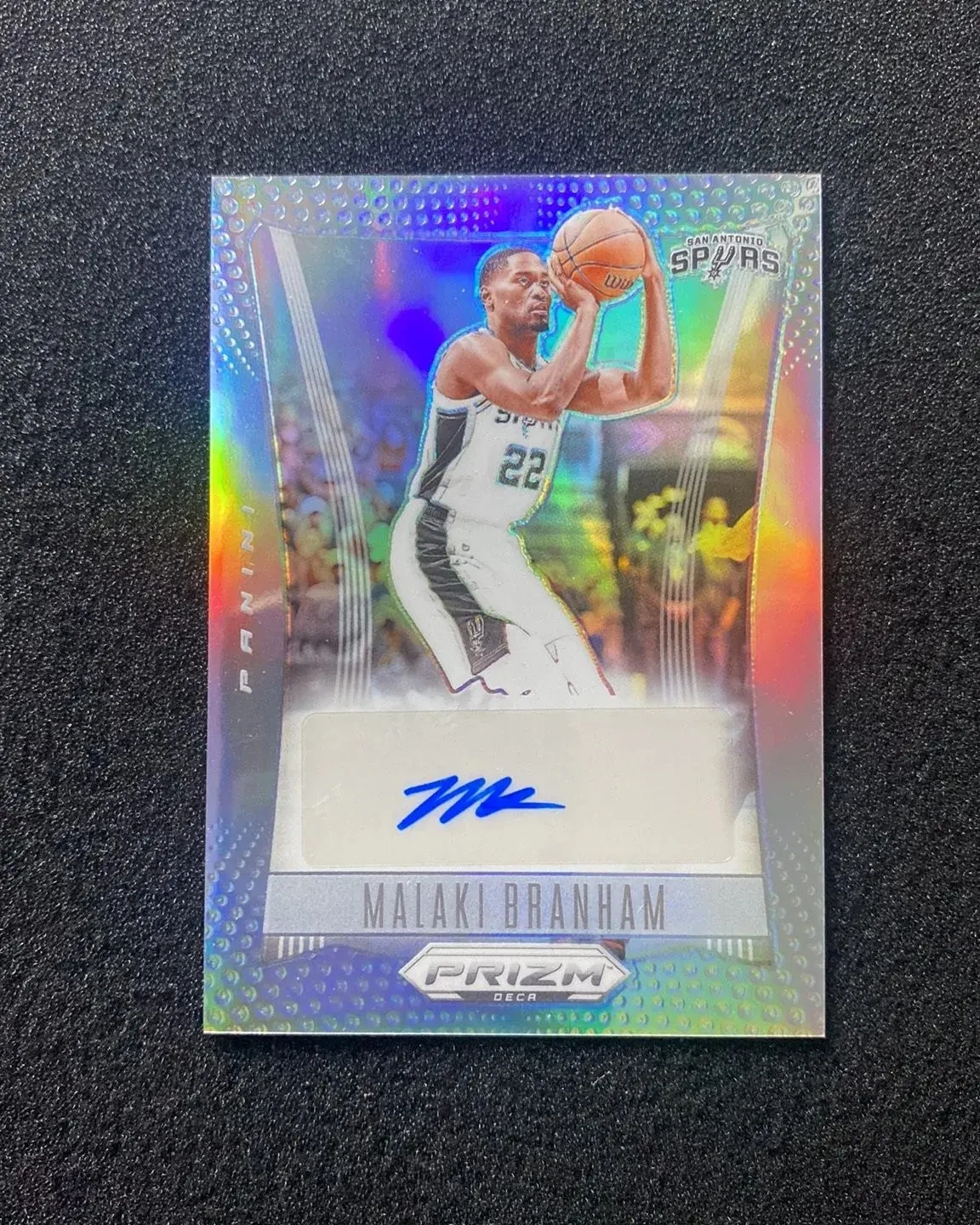 2023-24 Prizm Deca Malaki Branham #DS-MAL Silver