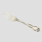 Gorham Melrose Sterling Silver Salad / Fruit Fork 6 1/2” No Monogram