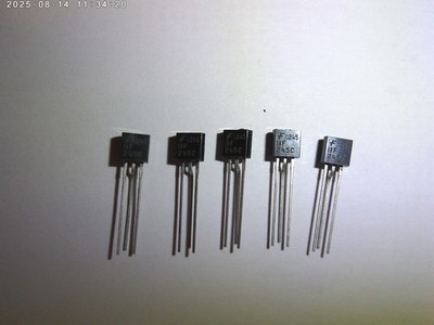 5 Stck Fairchild BF245C, JFET ,Kleinleistungstransistor 30V,25mA,0,3Watt,TO92