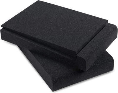 - Studio Monitor Isolation Pads for 5 Inch Monitors, Pair of Two High Density Ac