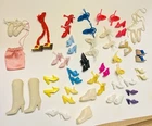 Vintage 1976 - 1983 Superstar Barbie Christie PJ Fashion Doll Shoes Lot