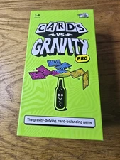 Cards vs. Gravity Pro The Gravity Defying Card-Balancing Game 2-8 Players Family