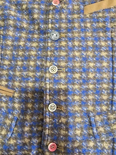 Garry's Earth Vest Handcrafted Made In Italy Size M Cod.14 image 4