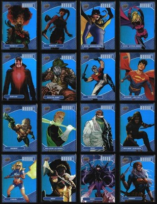 2023-24 Upper Deck DC Annual - Blue Foil Parallel #1-#100 Updated 12/13