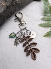 Custom Owl Keychain / Owl Gifts / Purse Charm / Bag Charm