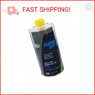 Pentosin 1204116 Corrosion Resistant Super Dot 4 Brake Fluid, 1 Liter, Pack of 1