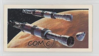1971 Brooke Bond The Race into Space The Manned Flight to Mars #50 0w8f