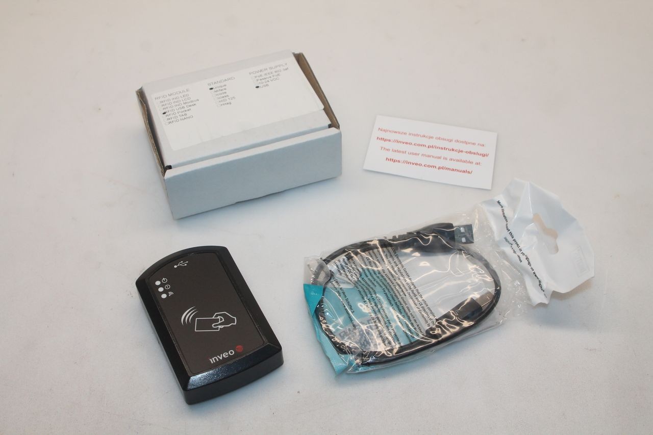 Lecteur RFID 125KHz double mode CDC HID pour saisie automatique USB