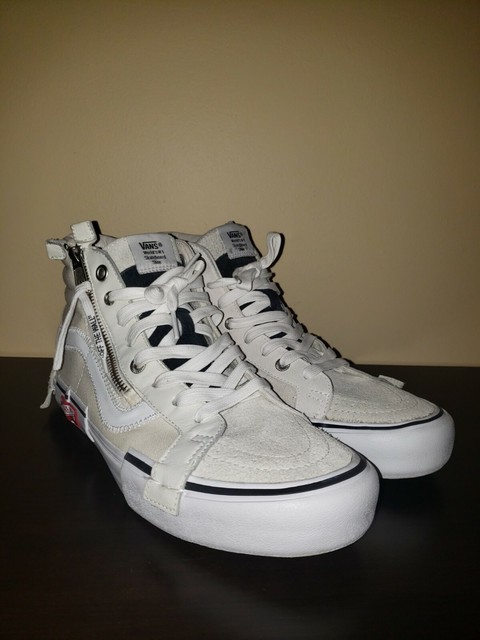 off white high top vans