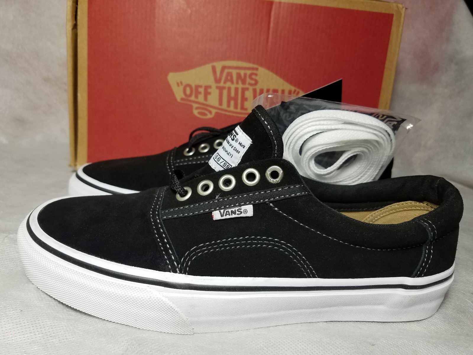 vans rowley pro black