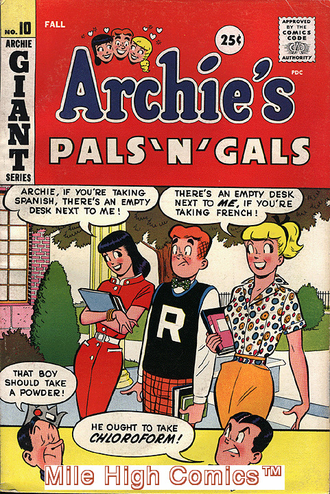 ARCHIE'S PALS 'N' GALS (1952 Series) #10 Good Comics Book