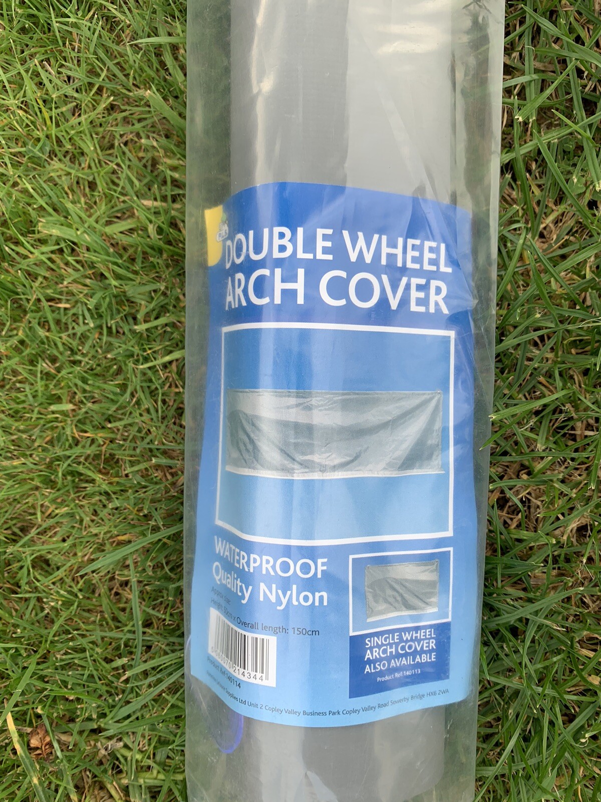 Twin Axle Double Wheel Arch Cover Kit Awning Skirt c/w Suckers Caravan Motorhome eBay