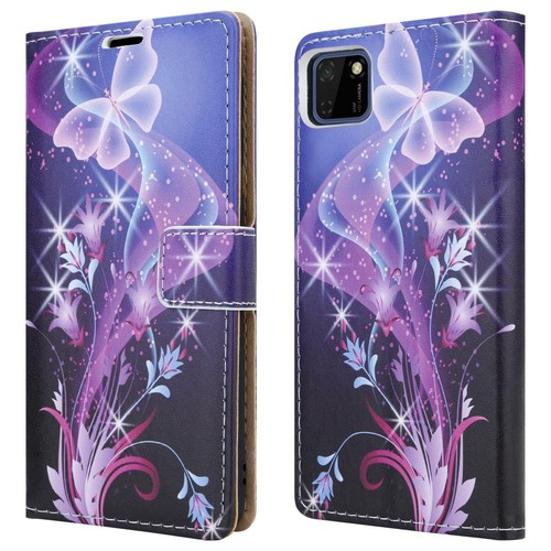 For Honor 9s Case, Slim Magnetic Flip Leather Wallet Shockproof Phone Case Cover - Picture 10 of 17