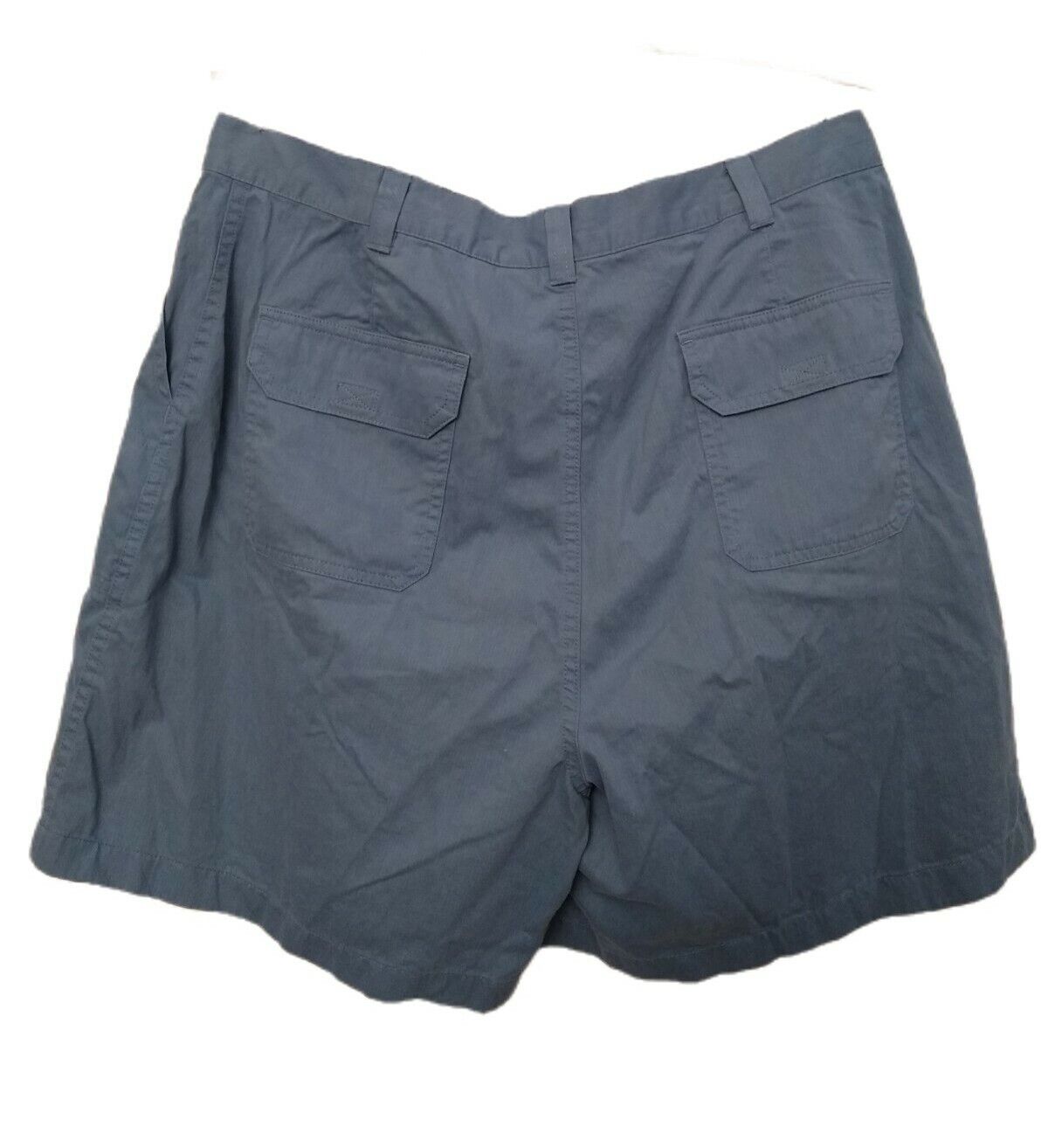 LL Bean Women's Lt Green Gray Blue Shorts Size 18 Reg 0 XK83 RN 71341 ...