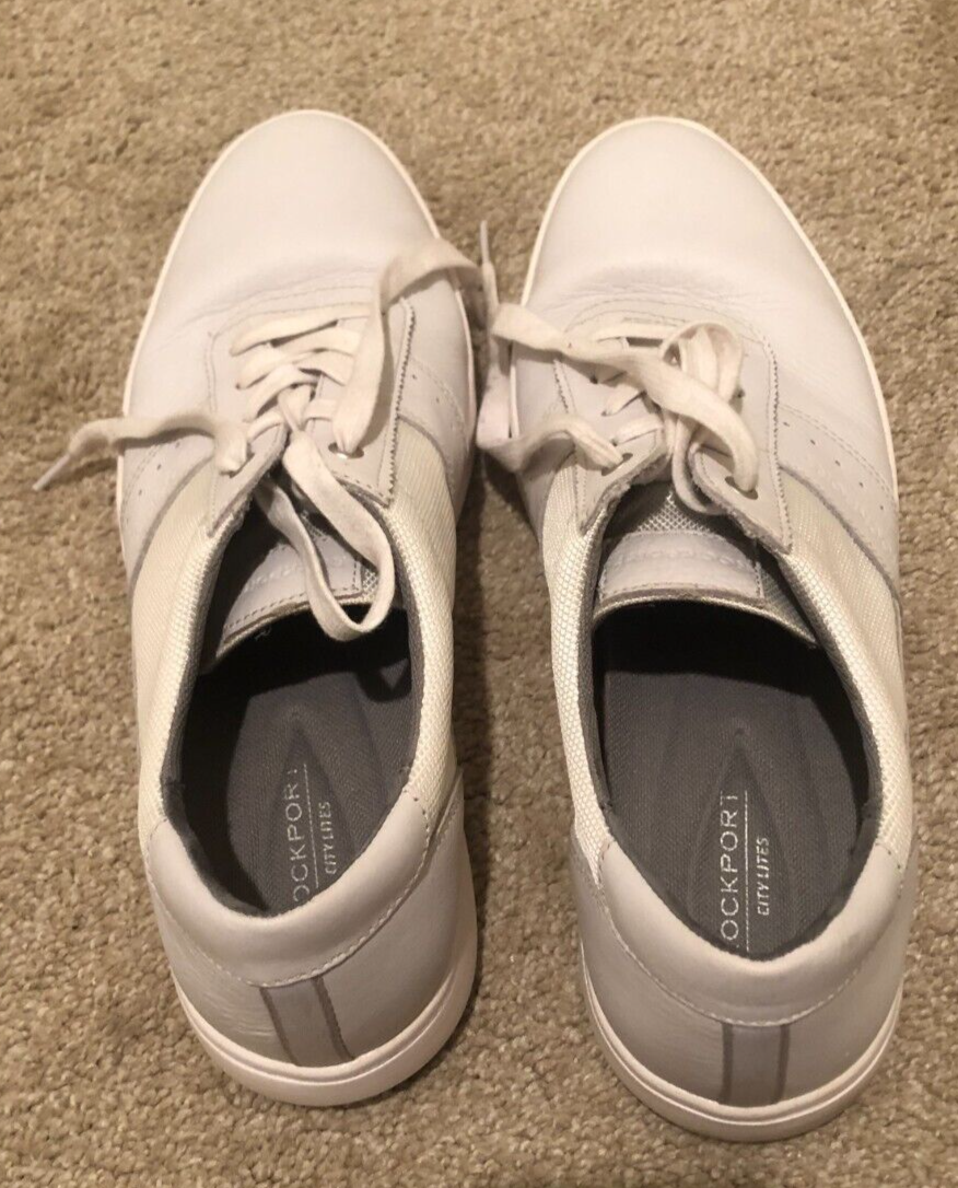 スニーカー Rockport Men's City Lite Call Tie Sneakers White W CH4835 Rockport Men's City Light Call Tie Sneakers White W-Football