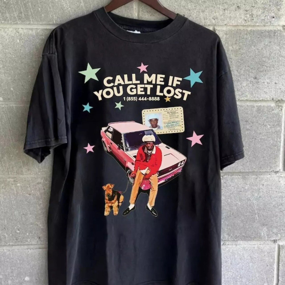 Tyler The Creator Nostalgia Shirt, Call Me If You Get Lost Black