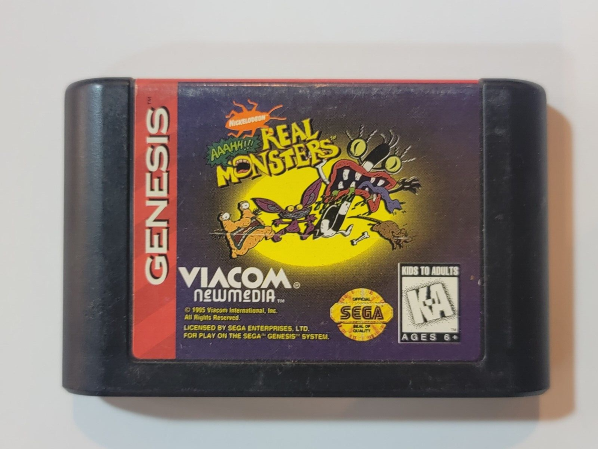 Aaahh!! Real Monsters (Sega Genesis) SGEN | eBay