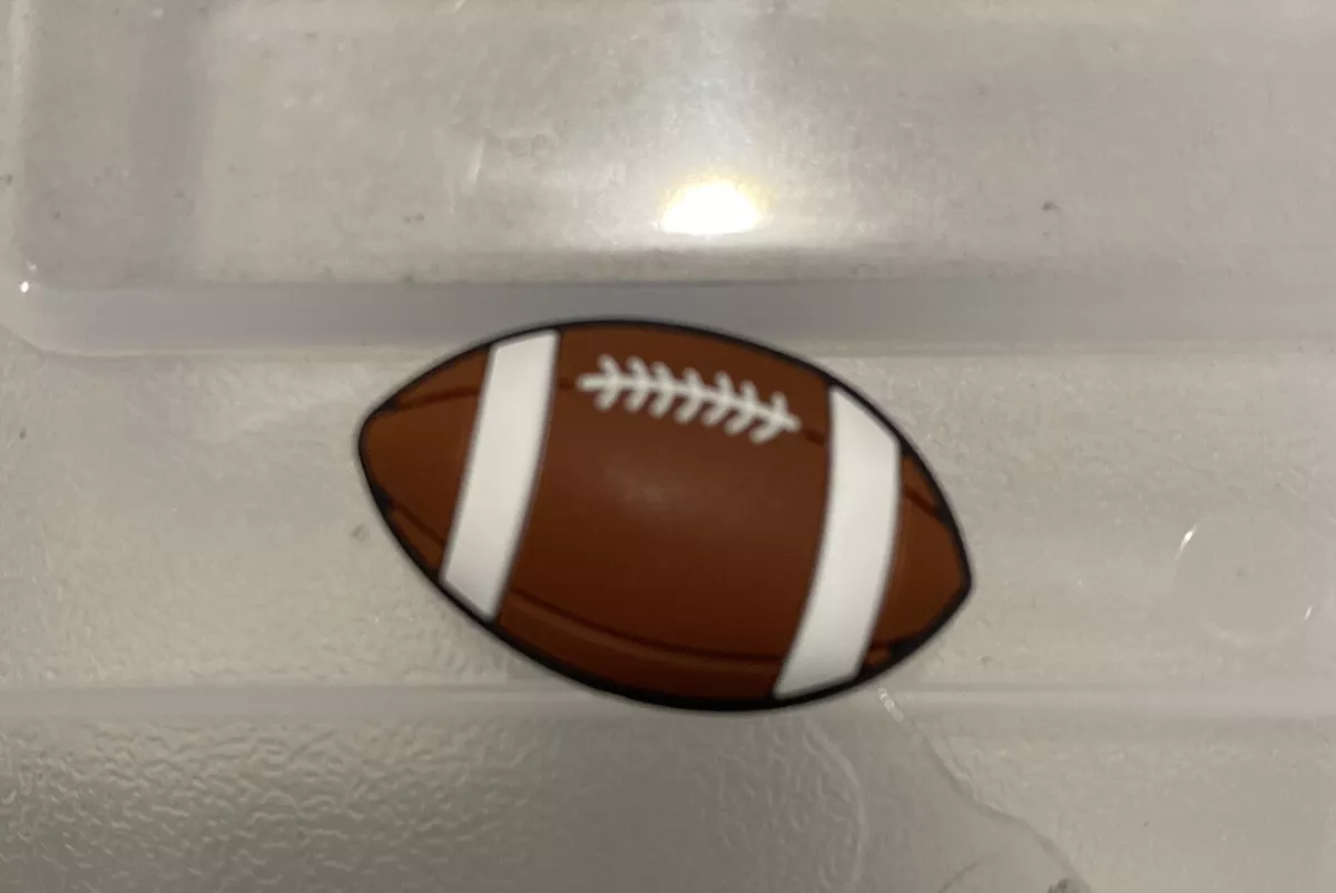 AUTHENTIC CROCS JIBBITZ 3D Football Shoe Charm New With Tags