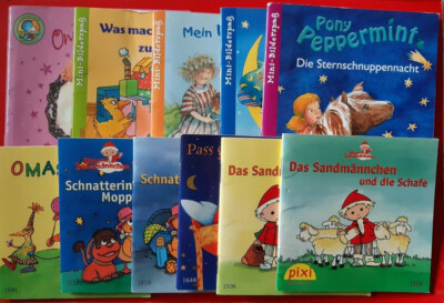 11 pixi Lino ua Sandmännchen Pony Oma Geburtstag Geheimnis Schafe Sterne