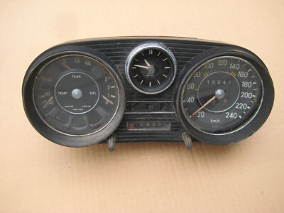 Mercedes- Benz VDO Kienzle Speedometer Cluster.  Sold for  ''PARTS OR REPAIR''. !!