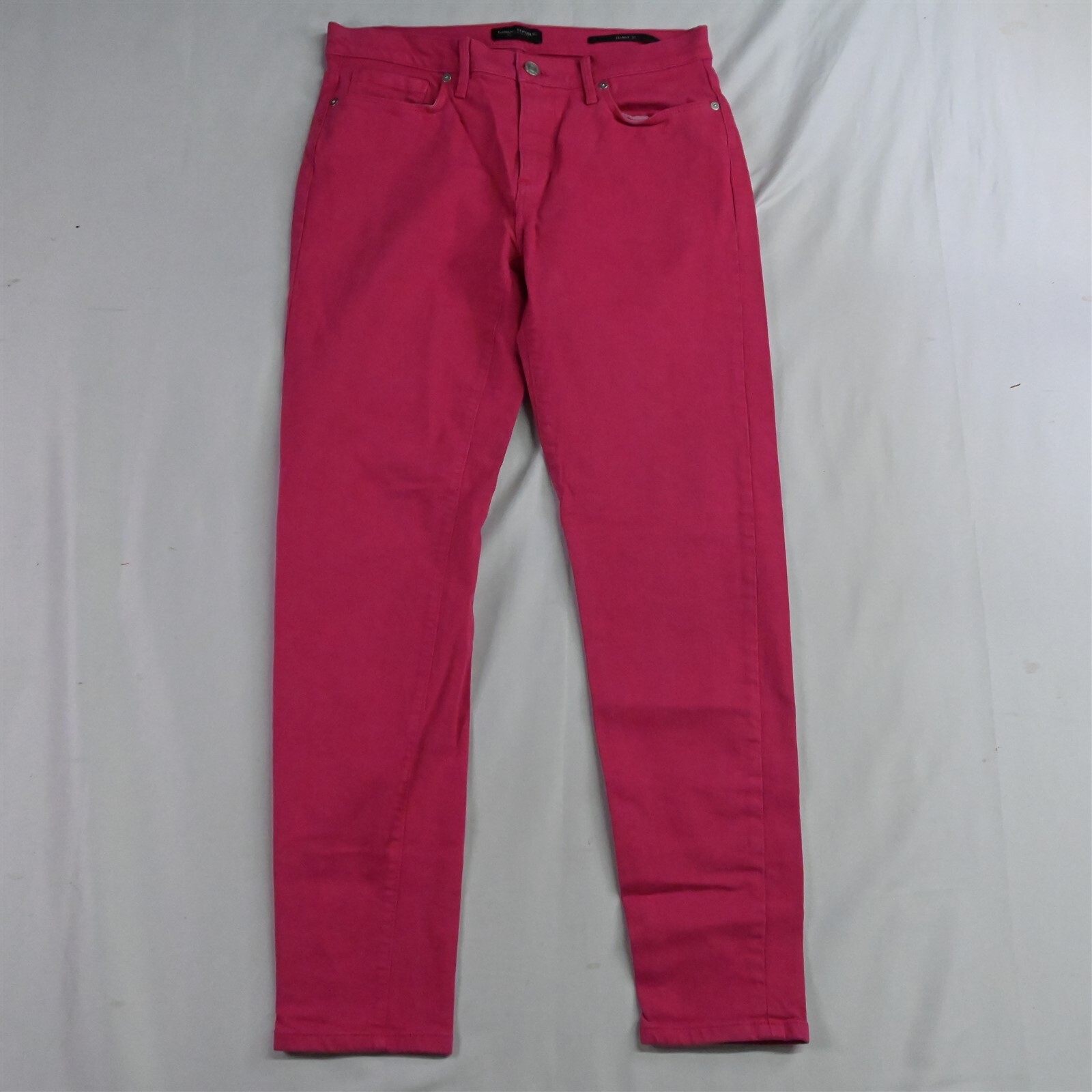 Banana Republic 27 Mid Rise Skinny Pink Stretch Denim Womens Jeans