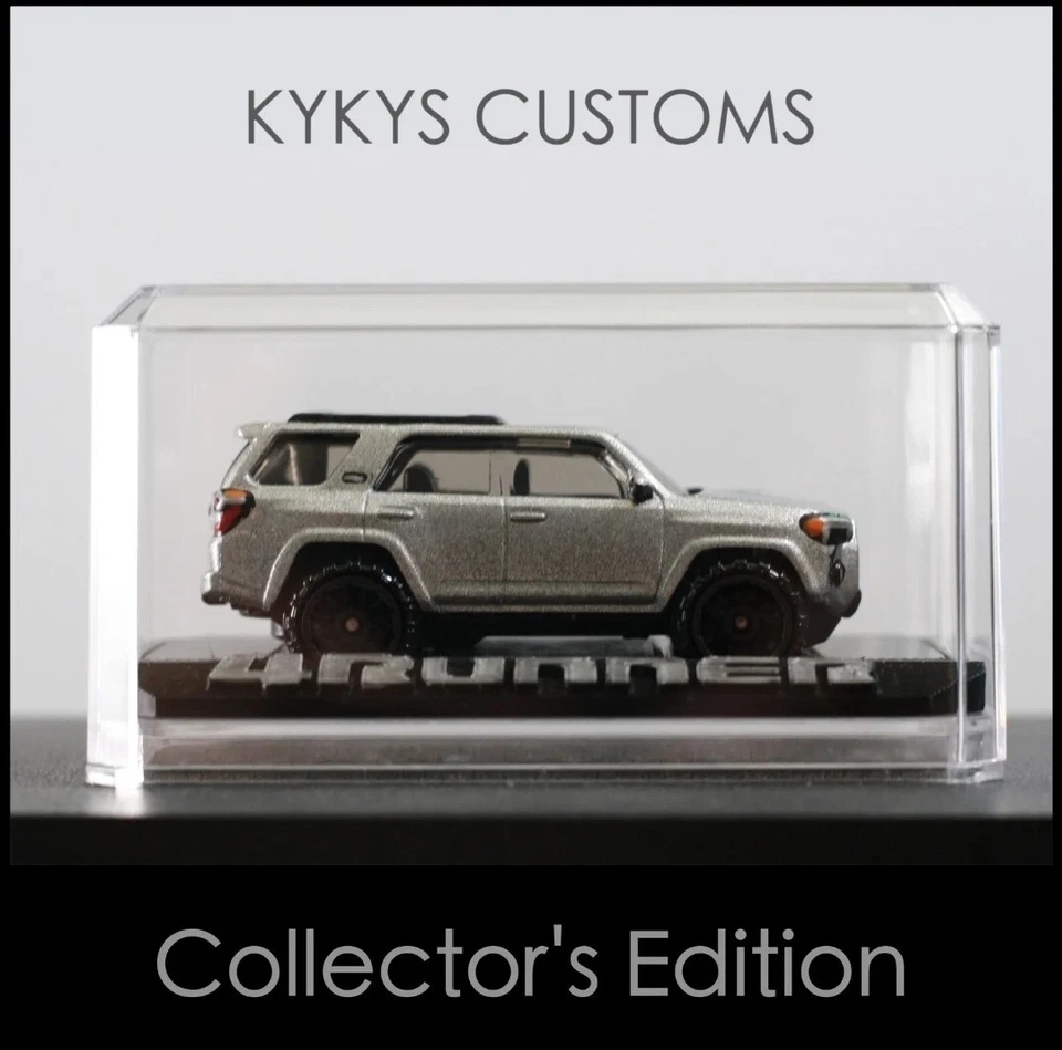 KYKYS Collector's Edition - Matchbox Toyota 4Runner in Metallic Silver w/ Case - Image 2 of 4