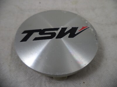 TSW Wheels Silver Custom Wheel Center Cap Caps # PC-G18 (1CAP)