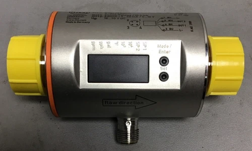 IFM SM7001 Magnetic-Inductive Flow Meter , 13.2 GPM, Stainless (B239)