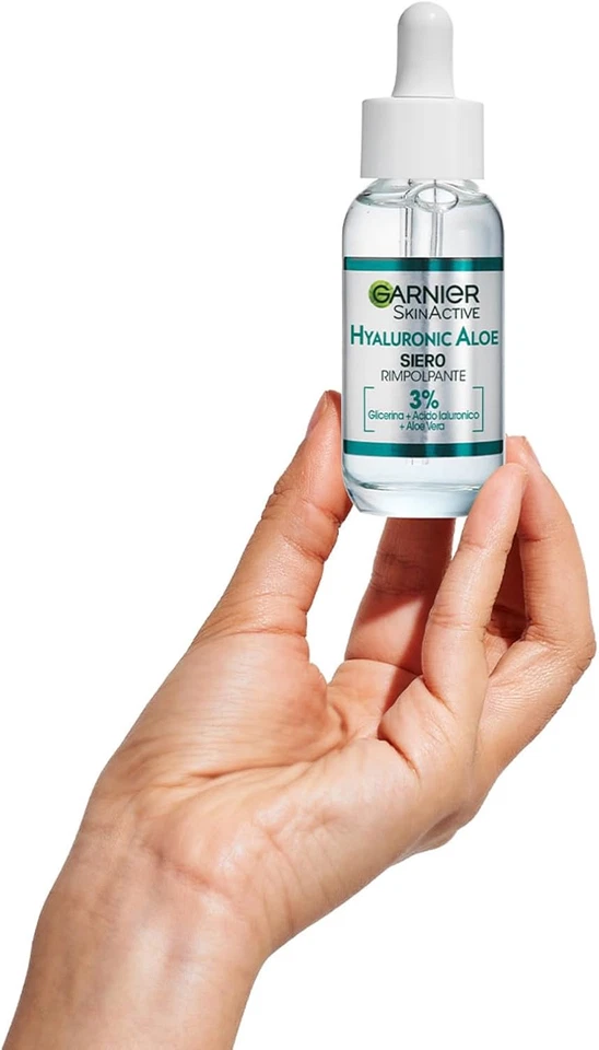 Siero Rimpolpante, per Tutti I Tipi Di Pelle, Arricchito Con Acido Ialuronico, A - Immagine 2 di 4