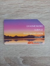 Scheda Carta Telefonica Rara Sip Telecom Italia Da Collezione Tiratura Limitata