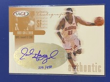 🏀 2002-03 Sage Basketball Autograph Rookie #A14 Rod GRIZZARD #/450 🏀