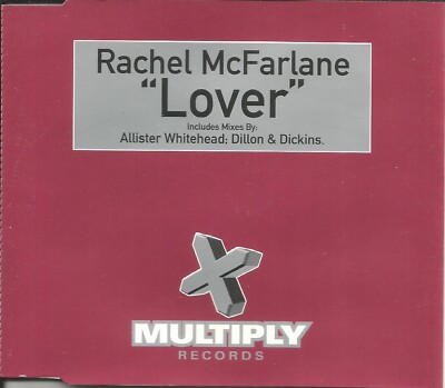 RACHEL McFARLANE Lover 3TRX w/ 2 RARE REMIXES & EDIT CD Single SEALED USA Seller