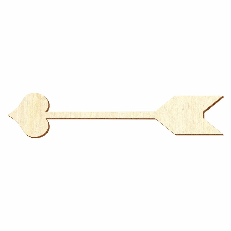 Amor's Pfeil aus Holz - Deko Basteln 5-50cm - Bild 1 von 1