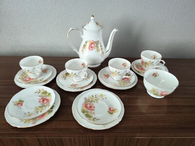 Herzogin Pfirsich Rose Teil Set Siehe Beschreibung 18 Stück Set