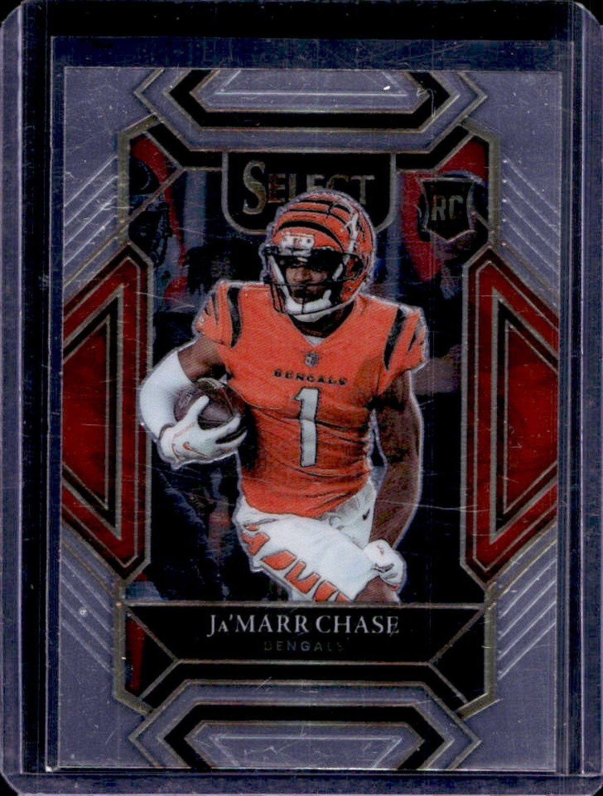 2021 Select Ja'Marr Chase RC Rookie Club #247 Bengals