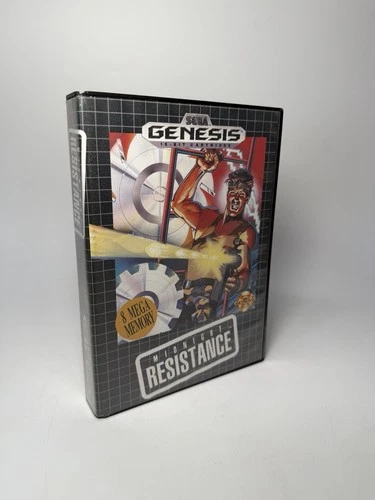 Midnight Resistance Sega Genesis Complete in Box Tested