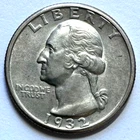 1932-D Washington Quarter, Uncertified, NR