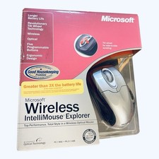 Microsoft Wireless IntelliMouse Explorer Tilt Wheel M03-00045 Mouse Sealed