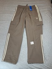 Adidas Originals Adicolor Classics 3S Cargo Pants Trace Brown Men  s Sz M JP1025