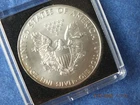2005 silver eagle coin 1 OZ