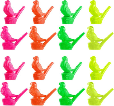16 Pcs Bird Water Whistles Party Whistles Bird Call Toys Novelty Water Warblers