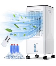 3-in-1 Portable Evaporative Cooler - White