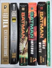 Lot of 5 Batman & Justice League Paperback Books DC Novels Vintage Sci-Fi