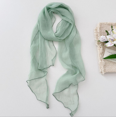 Green scarf