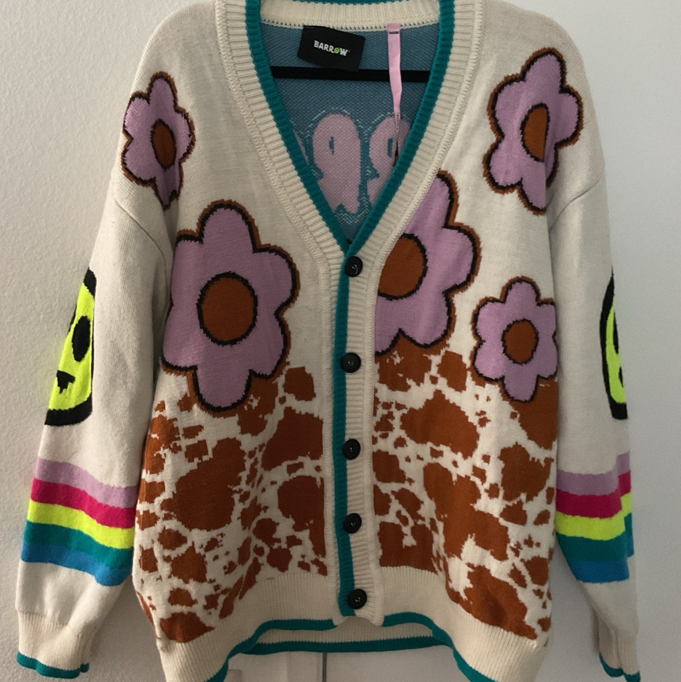 Barrow Teddy Bear Graphic Pullover Sweatshirt rar… - image 1