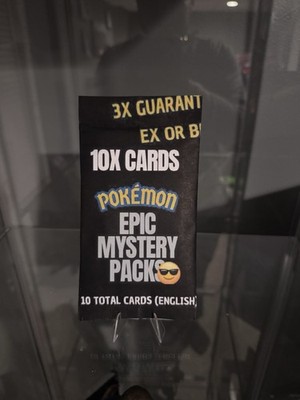 EPIC CUSTOM POKEMON PACK: 3x Guaranteed EX or Better  (10x Cards) (ENGLISH)